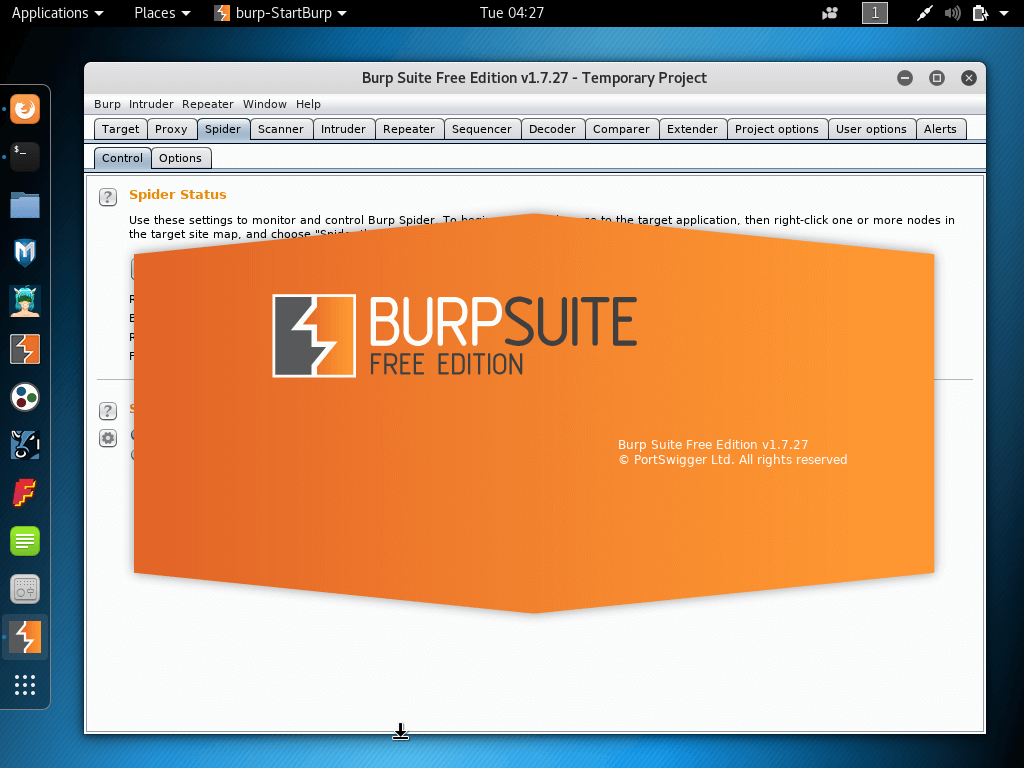 Сканер уязвимостей Burp Security