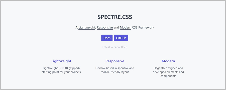 Самый легкий css фреймворк