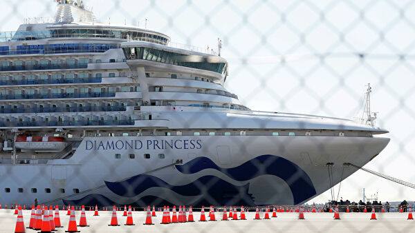 Diamond Princess под карантином.