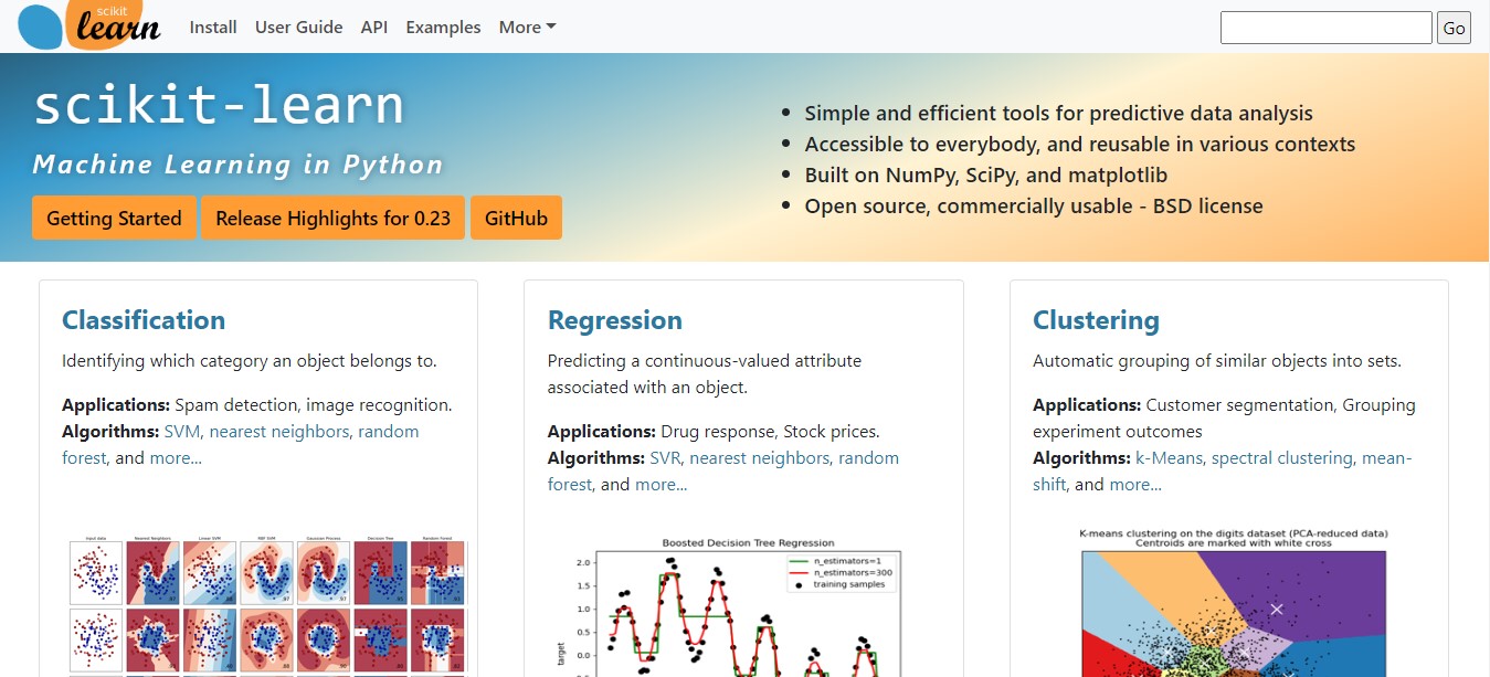 <a href="https://scikit-learn.org/stable/" target="_blank" rel="noopener noreferrer nofollow">Scikit-Learn</a>