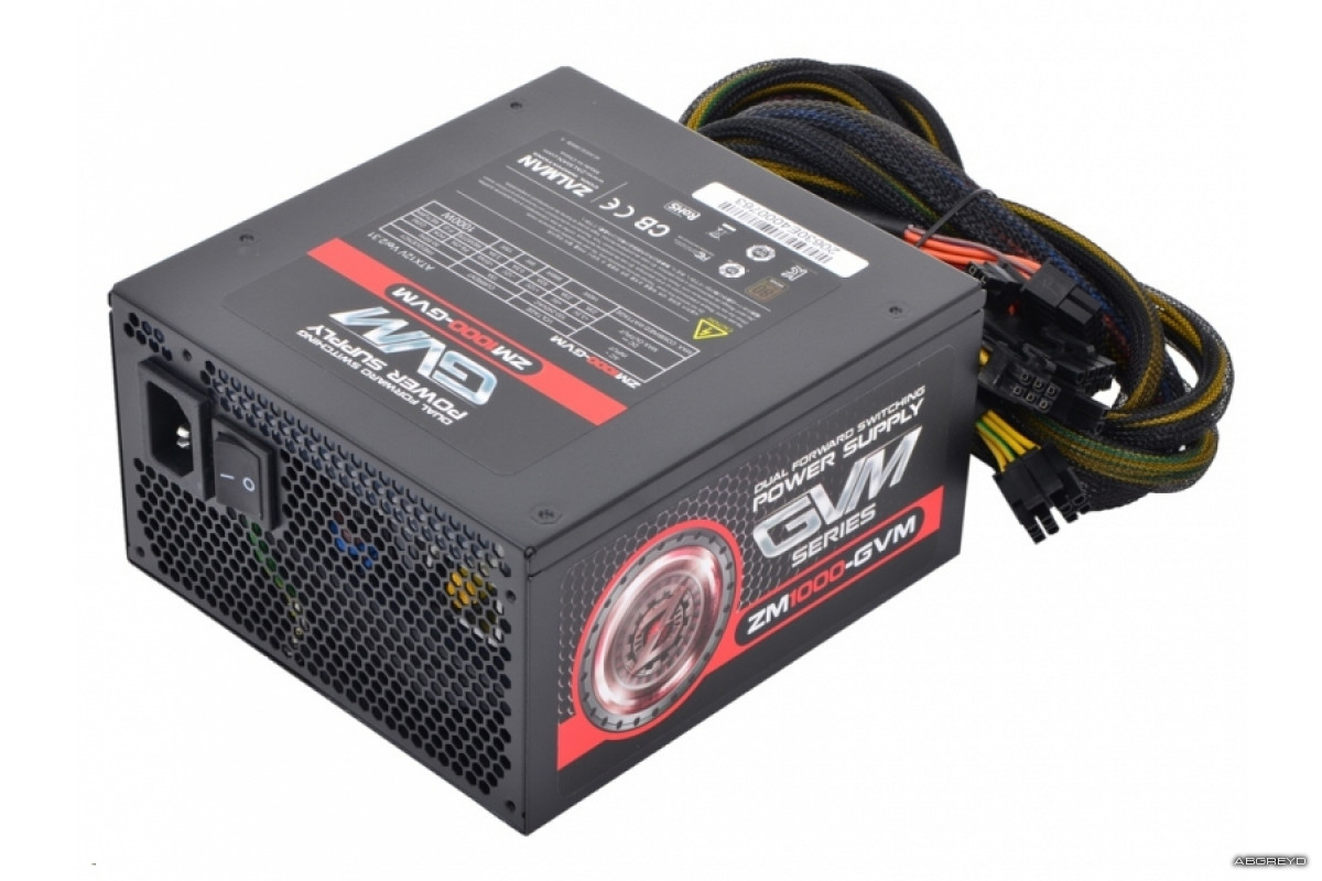 Рис. 8. Блок питания Zalman GVM-ZM1000