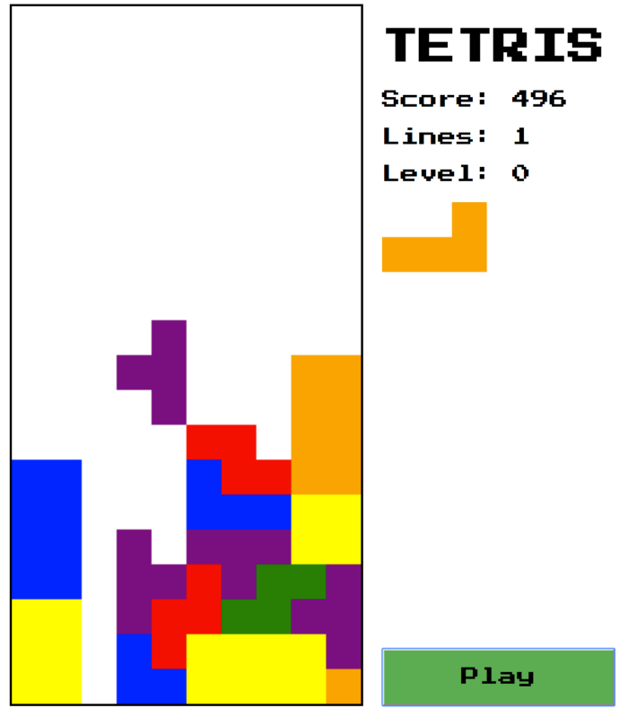 Тетрис на c. Тетрис на js. Разобрали Тетрис. День рождения игры «Тетрис». Тетрис Денди.