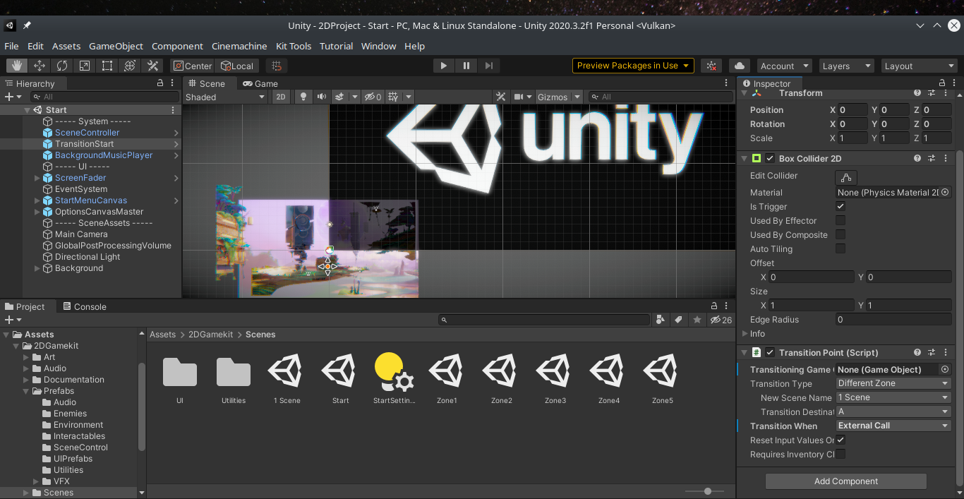 Основы разработки игр на Unity