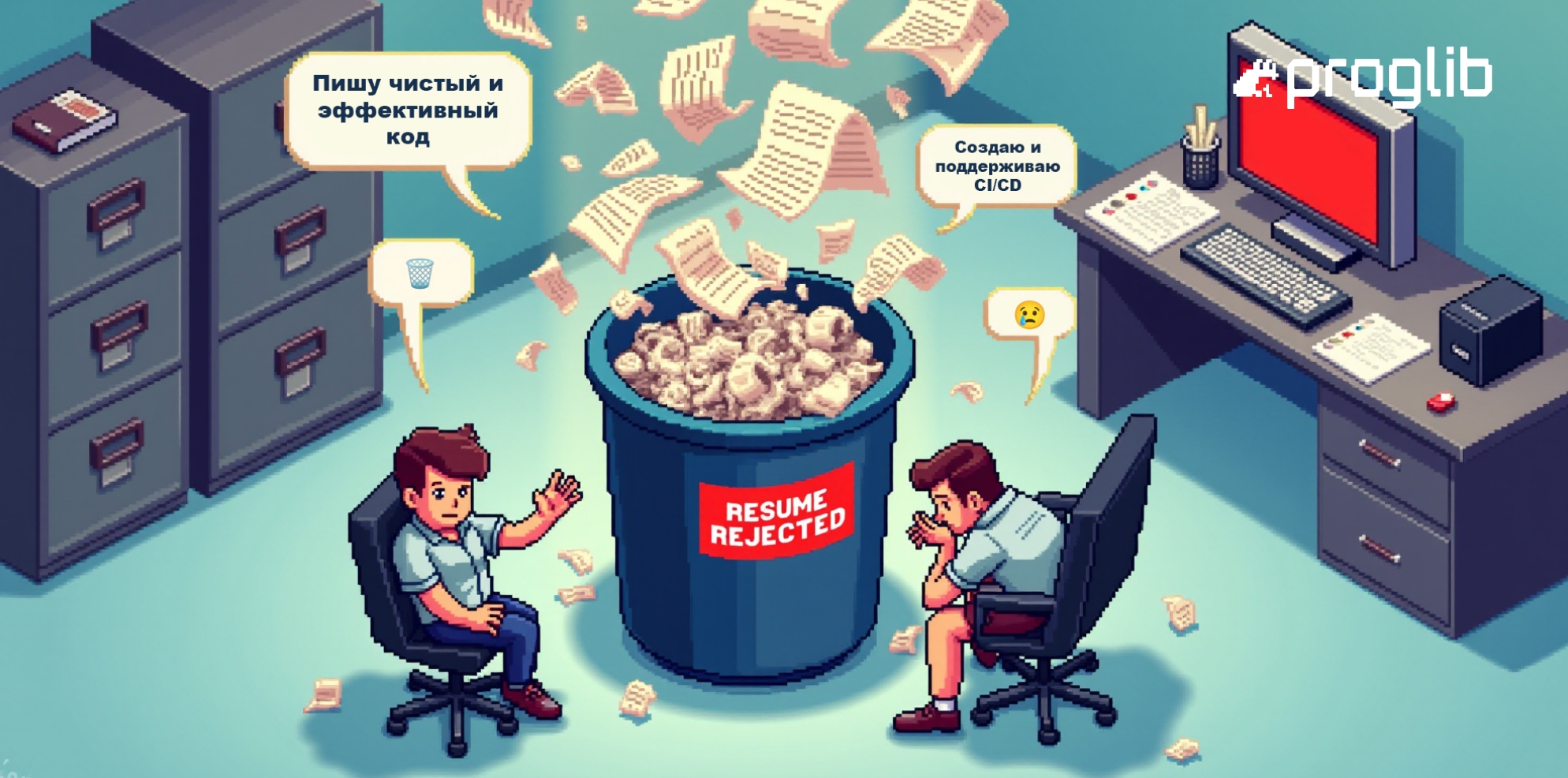 📃🗑️ «Пишу чистый код» и еще 50 фраз, из-за которых ваше резюме летит в корзину