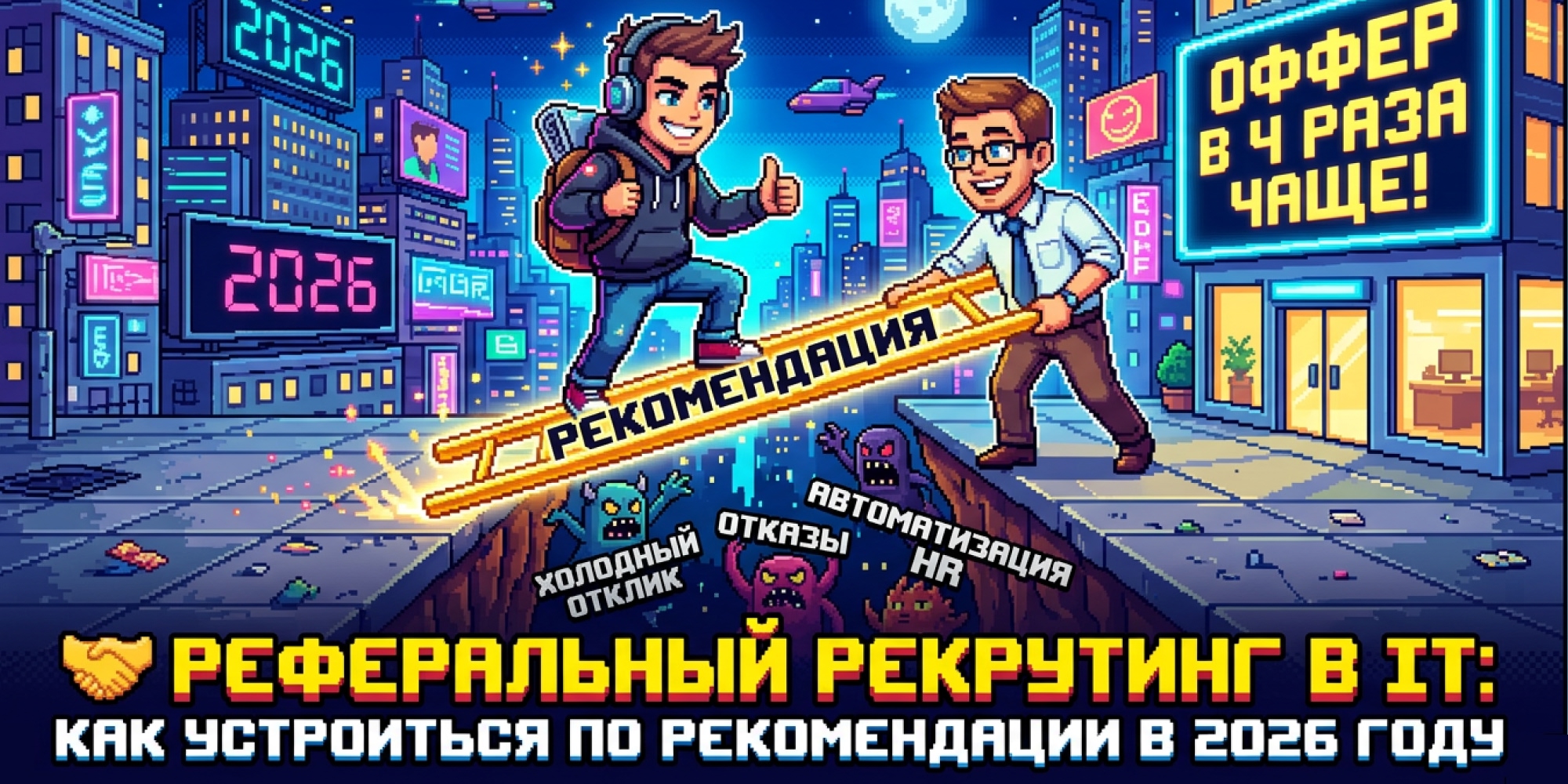 🤝 Реферальный рекрутинг в IT: как устроиться по рекомендации в 2026 году