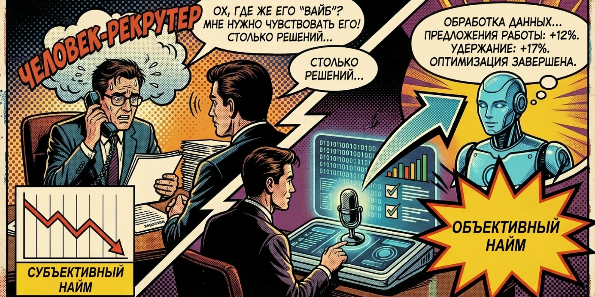 Vibe hiring VS объективный найм