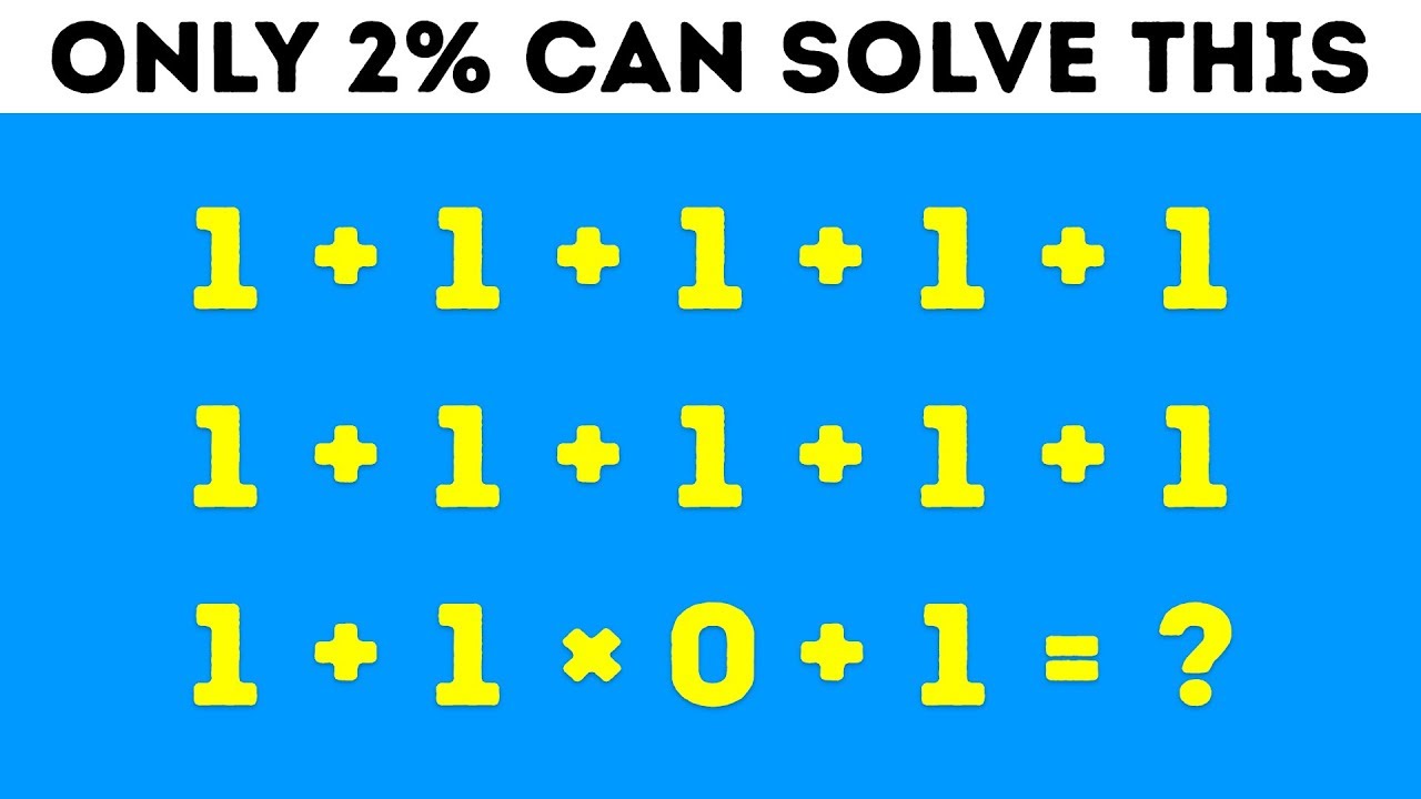 Выбрасывай калькулятор: 17 полезных математических трюков