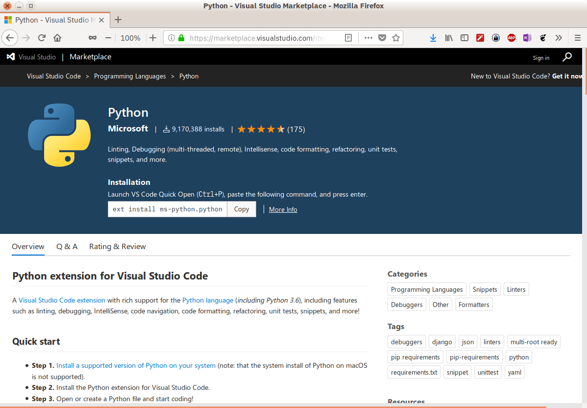 Visual studio code не видит библиотеки python