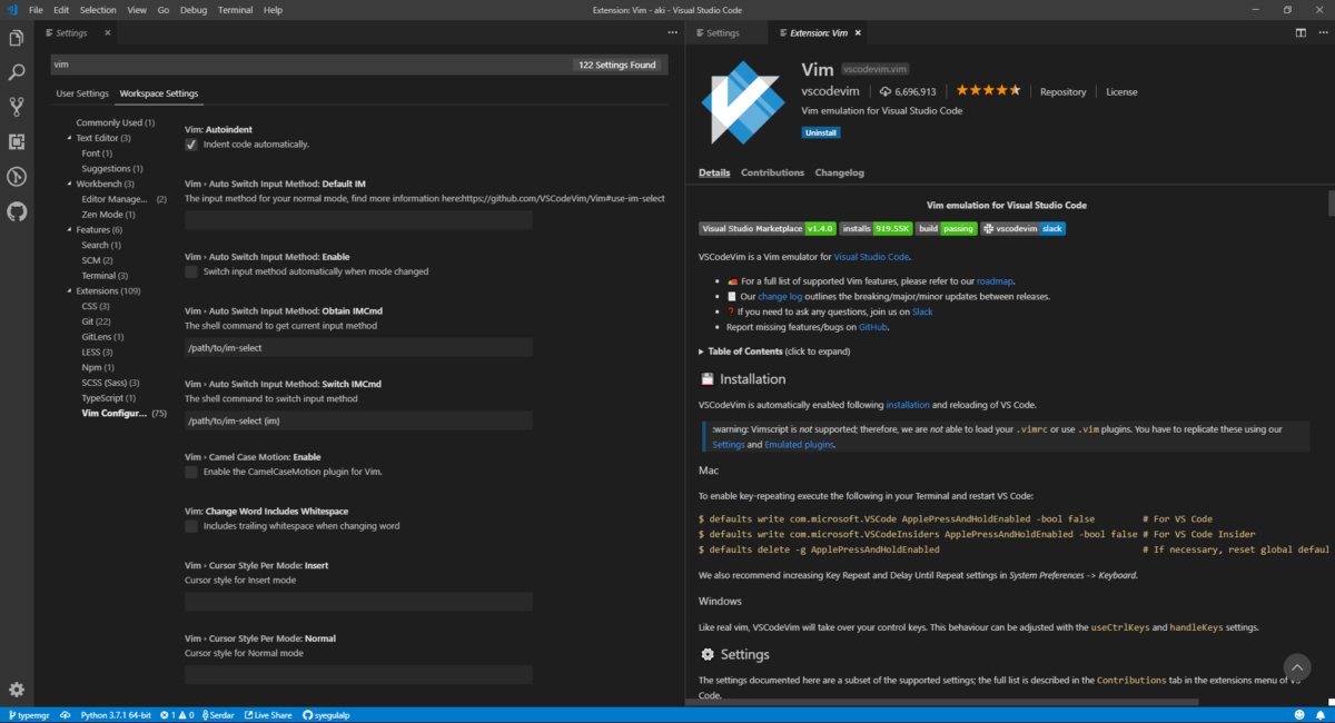 Самые полезные расширения для visual studio code